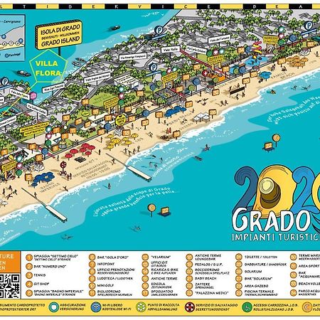 Villa Flora Grado Luaran gambar